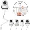 imageHelloBaby Baby Monitor Mount for HB6339HB6550HB6560HB65HB66 HB6240Camera Stand Wraps Around Cot for Most Monitor CameraBendable and AdjustableNo Tools or Wall Damage Indoor Outdoor