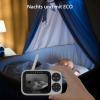 imageHelloBaby Baby Monitor No WiFi Video Baby Monitor with Camera and Audio 32 IPS Screen PanTiltZoom Camera Night Vision 1000ft Range USB Charger32HB6233
