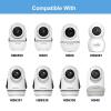 imageHelloBaby Baby Monitor No WiFi with Crib Clip 5 Screen and 30Hour Battery Life Baby Monitor with Camera and Audio Flexible Clamp Mount with Long Gooseneck Arm by Hello Baby