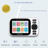 imageHelloBaby Baby Monitor with 32 IPS Screen  Baby Camera Monitor with Remote PanTiltZoom Camera No WiFi Infrared Night Vision 1000ft Wireless ConnectionHB6339