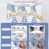 imageHelloBaby Baby Monitor with 32 IPS Screen  Baby Camera Monitor with Remote PanTiltZoom Camera No WiFi Infrared Night Vision 1000ft Wireless Connection2 Cameras