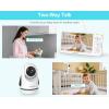imageHelloBaby Baby Monitor with 32 IPS Screen  Baby Camera Monitor with Remote PanTiltZoom Camera No WiFi Infrared Night Vision 1000ft Wireless Connection1 Cam