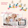 imageHelloBaby Kids Instant Print Camera with 32quot IPS Screen  1080P HD Digital Camera for Girls Ages 312  16GB SD Card ampamp 2 Paper Rolls  Instant Print Kids Camera Toy PinkPink2