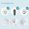 imageHelloBaby No WiFi Baby Monitor Green with Floor Stand 5quot Screen 30Hour Battery PanTiltZoom Video Upgrade with Camera and Audio Night Vision VOX 2Way Talk 8 Lullabies and 1000ft Range