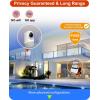 imageHelloBaby No WiFi Baby Monitor with VoiceActivated Night Vision4quot IPS Camera and Audio 2Way Talk and PTZ 26H Battery and 1000ft Range Portable for Nursery and TravelHB62402