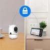 imageHelloBaby Upgrade 5 Baby Monitor with 30Hour Battery 2 Cameras PanTiltZoom 1000ft Range Video Audio Baby Monitor No WiFi VOX Night Vision 2Way Talk 8 Lullabies and Temperature2 CamsHB6550