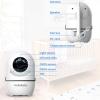imageHelloBaby Video Baby Monitor with 2 Cameras and Audio Baby Monitor with Remote PanTiltZoom VOX Mode Night Vision 2Way Talk 8 Lullabies32 inches