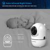imageHelloBaby Video Baby Monitor with 2 Cameras and Audio Baby Monitor with Remote PanTiltZoom VOX Mode Night Vision 2Way Talk 8 LullabiesHB652