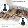 imageHellobaby DECT 60 Cordless Phone with 2 Handsets Reliable 1000 ft Range Cordless Home Phone with Caller IDCall Waiting Call Block Phones Landline with Blue Backlit Display HB26882HB26882