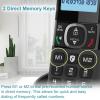 imageHellobaby DECT 60 Cordless Phone with 2 Handsets Reliable 1000 ft Range Cordless Home Phone with Caller IDCall Waiting Call Block Phones Landline with Blue Backlit Display HB26882HB26882