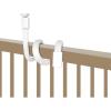 imageHelloBaby Baby Monitor Mount for HB6550 Pro HB6560 HB65 HB6339 HB40 HB6081 HB66 HB6351 20 Inch Flexible Arm Bracket Sturdy Camera Holder Attaches to Crib Cot Shelves No Tools or Wall DamageMount