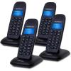 imageHelloBaby DECT 60 Cordless Phone with 4 Handsets for Home Landline Phone with Caller IDCall Waiting Call Block FullDuplex Handset Speakerphone Reliable 1000ft RangeHB16884