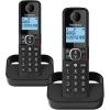 imageHellobaby DECT 60 Cordless Phone with 2 Handsets Reliable 1000 ft Range Cordless Home Phone with Caller IDCall Waiting Call Block Phones Landline with Blue Backlit Display HB26882HB26882