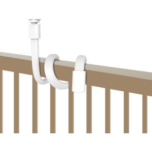 imageHelloBaby Baby Monitor Mount for HB6550 Pro HB6560 HB65 HB6339 HB40 HB6081 HB66 HB6351 20 Inch Flexible Arm Bracket Sturdy Camera Holder Attaches to Crib Cot Shelves No Tools or Wall DamageMount