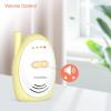 imageHellobaby Audio Baby Monitor with 1000ft Range Volume Control Portable 24GHz Digital Wireless Baby Monitor Audio Surveillance for Baby with HighSensitivity Mic USB Connection HB168