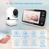 imageHelloBaby Baby Monitor No WiFi with Mount 5 Screen and 30Hour Battery Life with VOX Mode Baby Monitor with Camera and Audio Portable Travel Hello Baby Monitor with Flexible Mount