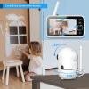 imageHelloBaby Baby Monitor No WiFi with Mount 5 Screen and 30Hour Battery Life with VOX Mode Baby Monitor with Camera and Audio Portable Travel Hello Baby Monitor with Flexible Mount