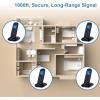imageHelloBaby DECT 60 Cordless Phone Handset for Home with Caller IDCall Waiting Call Block FullDuplex Handset Speakerphone Blue Backlit Display ampamp Big Buttons Reliable 1000 ft RangeHB16884