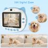 imageHelloBaby Instant Print Camera for Kids32 IPS Screen Kids Instant CamerasPortable Travel Camera Toy with 16GB SD Card1080P HD Digital Video Cameras for Girls Age 3 4 5 6 7 8 9BlueBlue