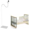 imageHelloBaby Baby Monitor Floor Stand  Sturdy Adjustable Camera Mount for HB6550PlusHB6560HB6081HB6339HB65HB66HB40 ampamp More Model NoDrill Installation WallSafe Holder