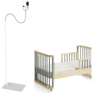 imageHelloBaby Baby Monitor Floor Stand  Sturdy Adjustable Camera Mount for HB6550PlusHB6560HB6081HB6339HB65HB66HB40 ampamp More Model NoDrill Installation WallSafe Holder