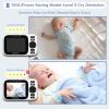 imageHelloBaby HB6339 Baby Monitor with 2 Cameras2 Monitor Mounts32 Inch IPS Screen Video Baby Monitor with Remote PanTiltZoom Camera1000ft Range No WiFi Night Vision 2Way Talk8 Lullabies